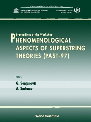 cover image of Phenomenological Aspects of Superstring Theories, Past '97